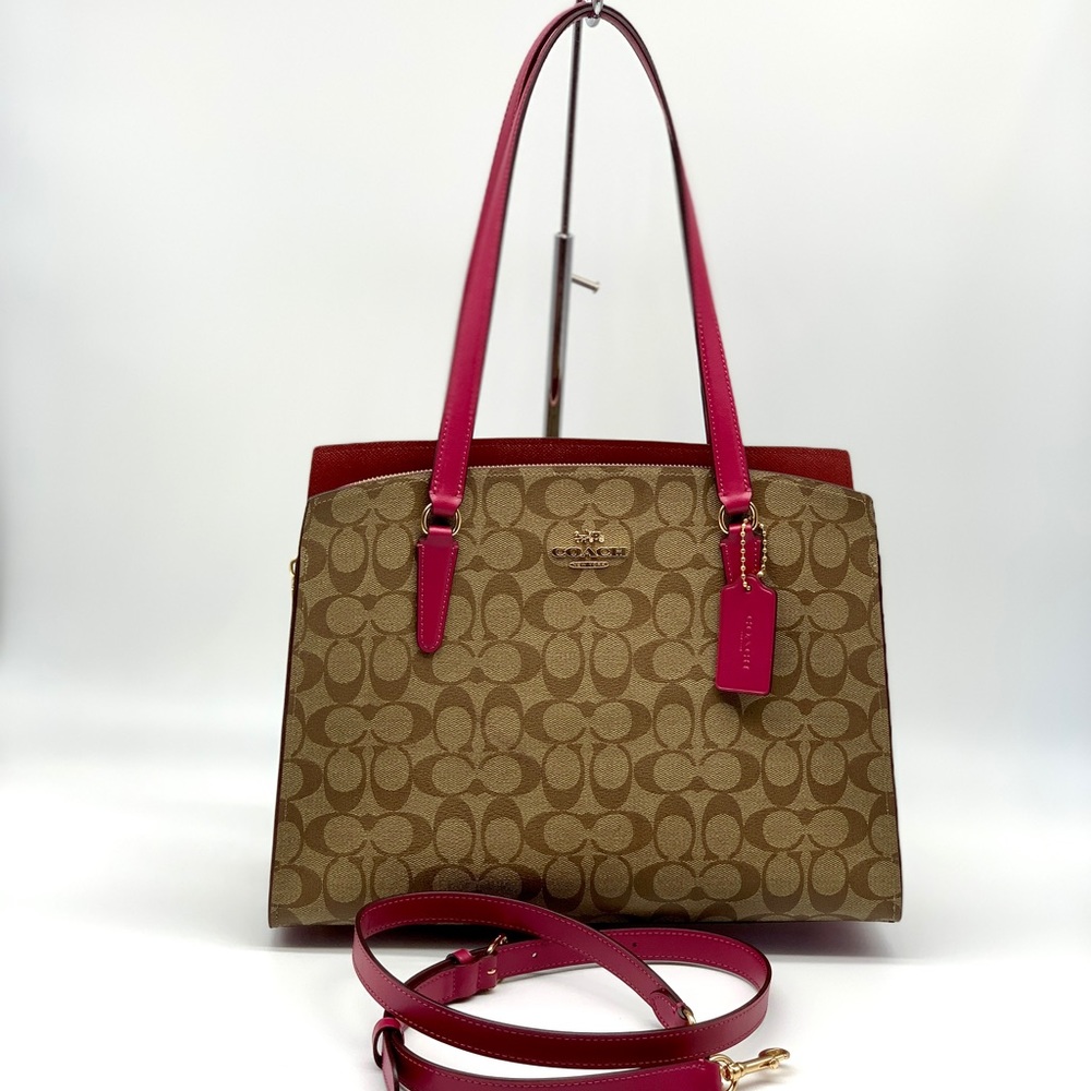 Coach Tatum Carryall In Signature Canvas